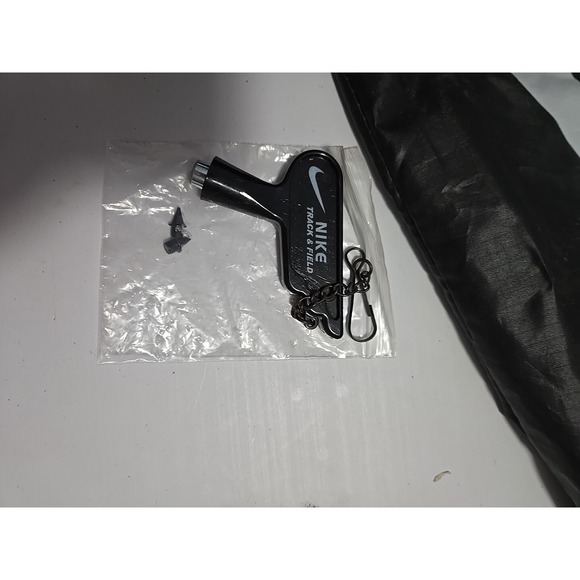 Nike Track Field Spikes Shoes Men Black Blue Zipper Track Running Sprinter 11 - Picture 12 of 14